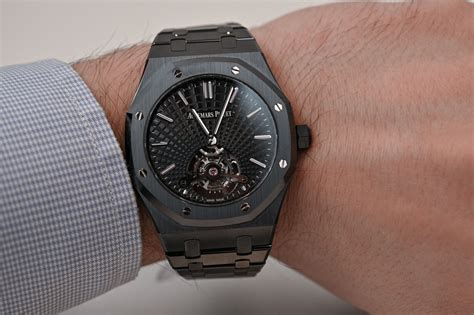 audemars piguet royal oak tourbillon ceramic black|royal oak selfwinding flying tourbillon.